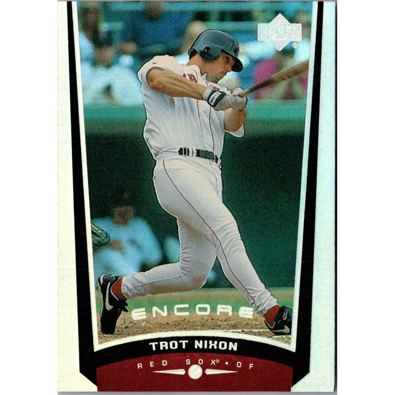 1999 Upper Deck Encore Trot Nixon #17