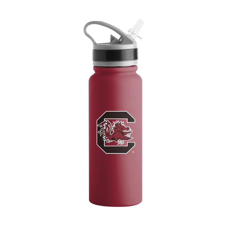South Carolina 25oz Campus Color Letterman Stainless Single Wall Flip Top Bottle