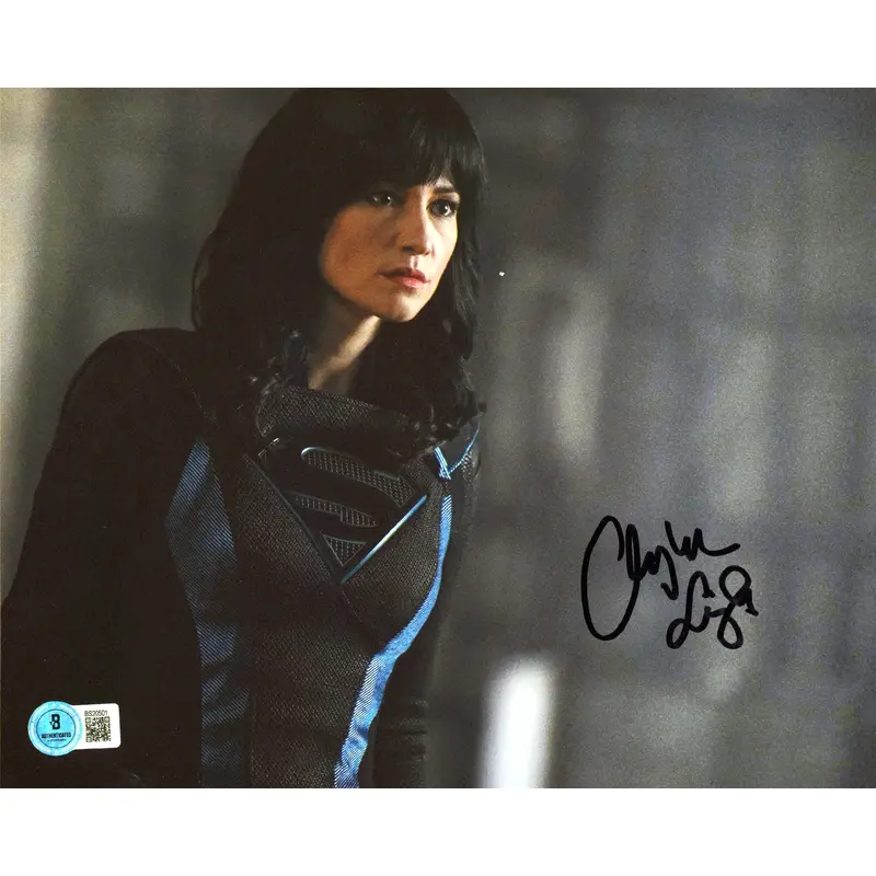 Chyler Leigh Supergirl Authentic Signed 8x10 Horizontal Photo BAS #BS20501