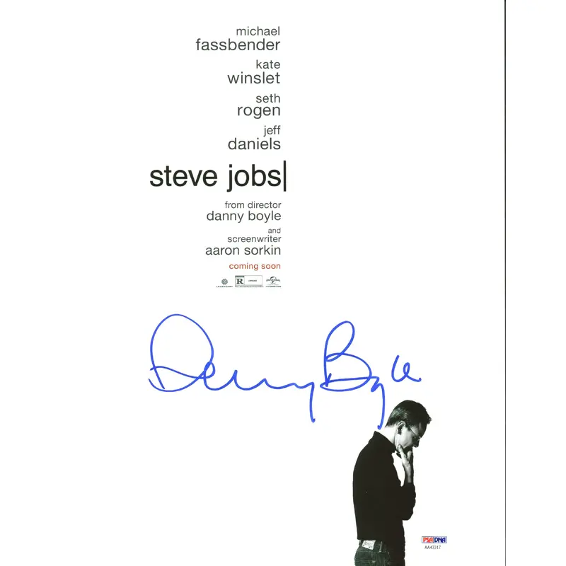 Danny Boyle Steve Jobs Authentic Signed 11X14 Photo Autographed PSA/DNA #AA43317