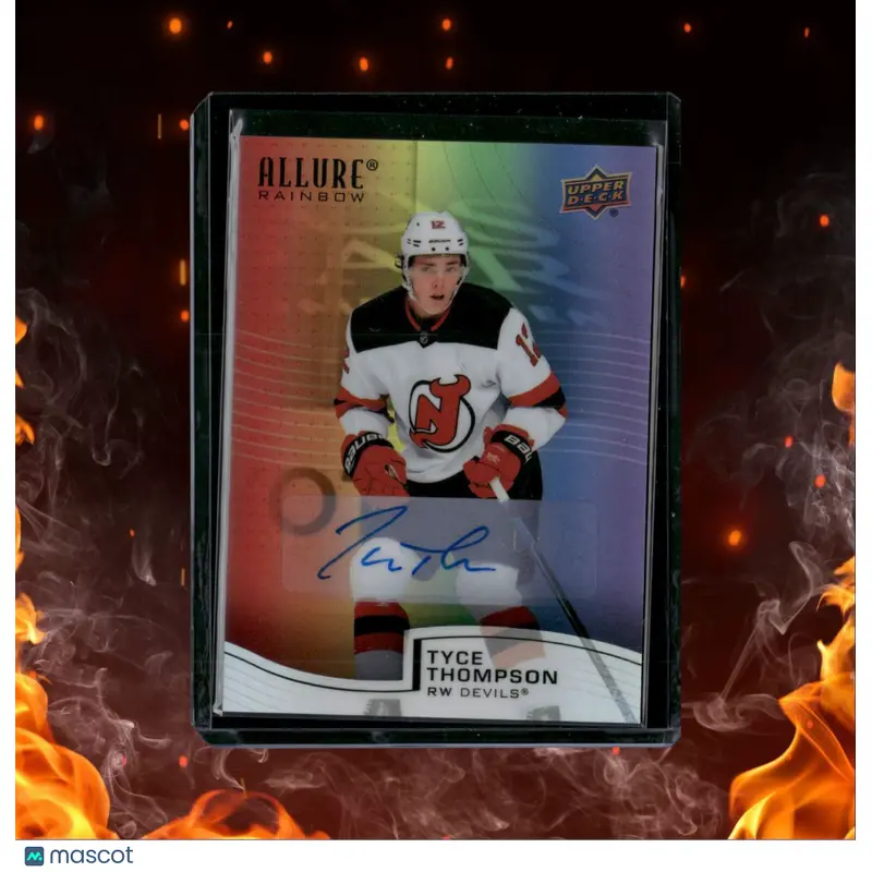 2021-22 Upper Deck Allure Rainbow Full Autographs Tyce Thompson #R-13