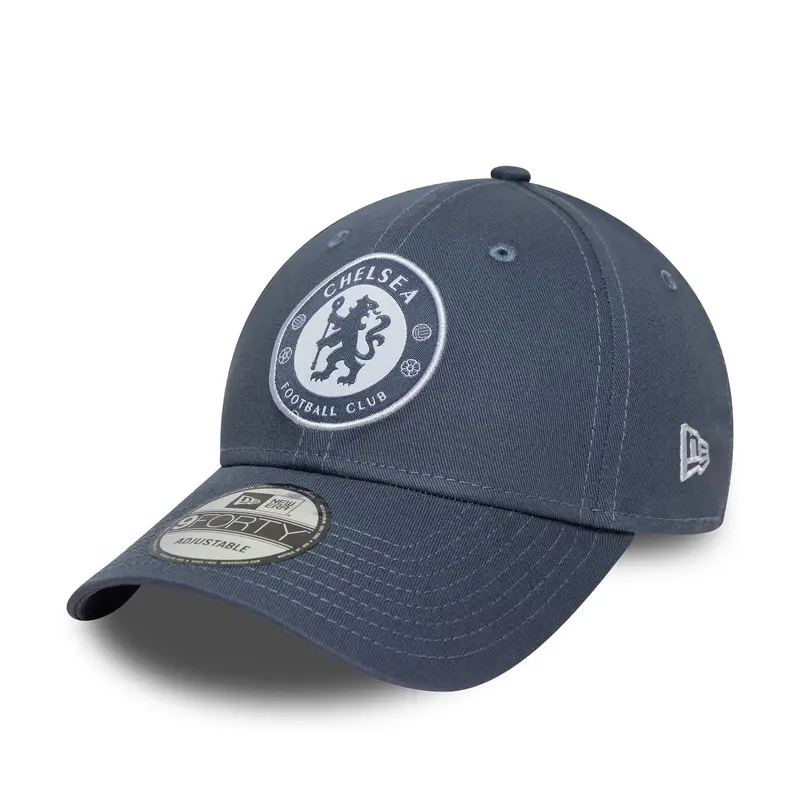 Chelsea FC Lion Crest Seasonal Dark Blue 9FORTY Adjustable Cap