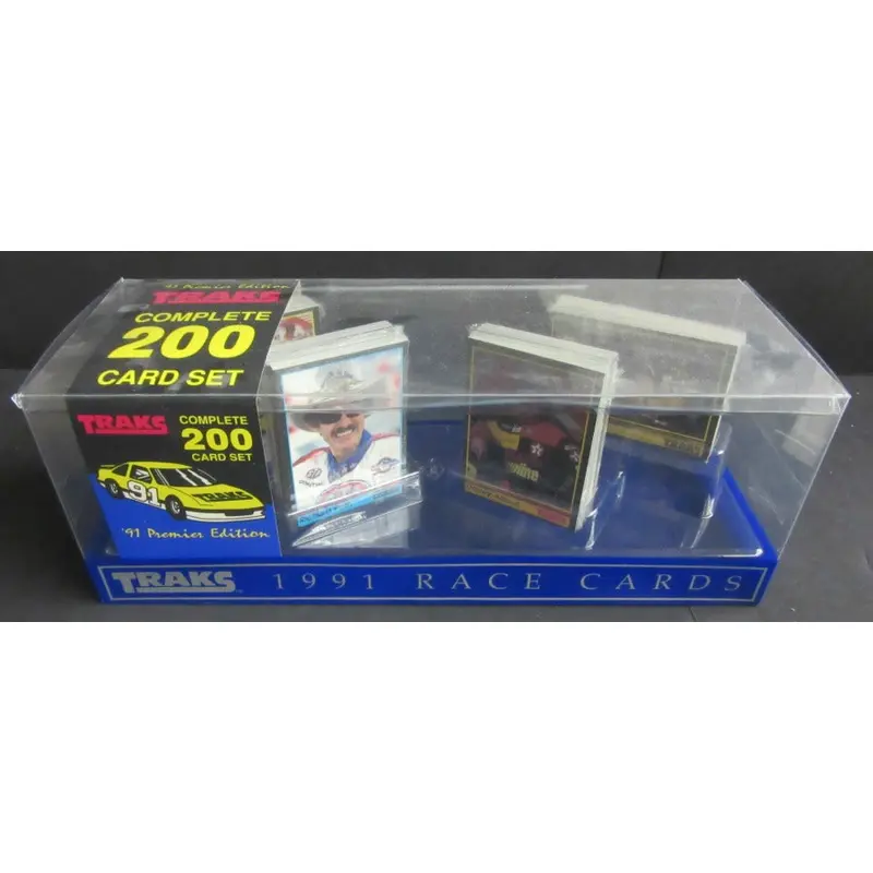 1991 Traks Racing Race Cards Factory Set