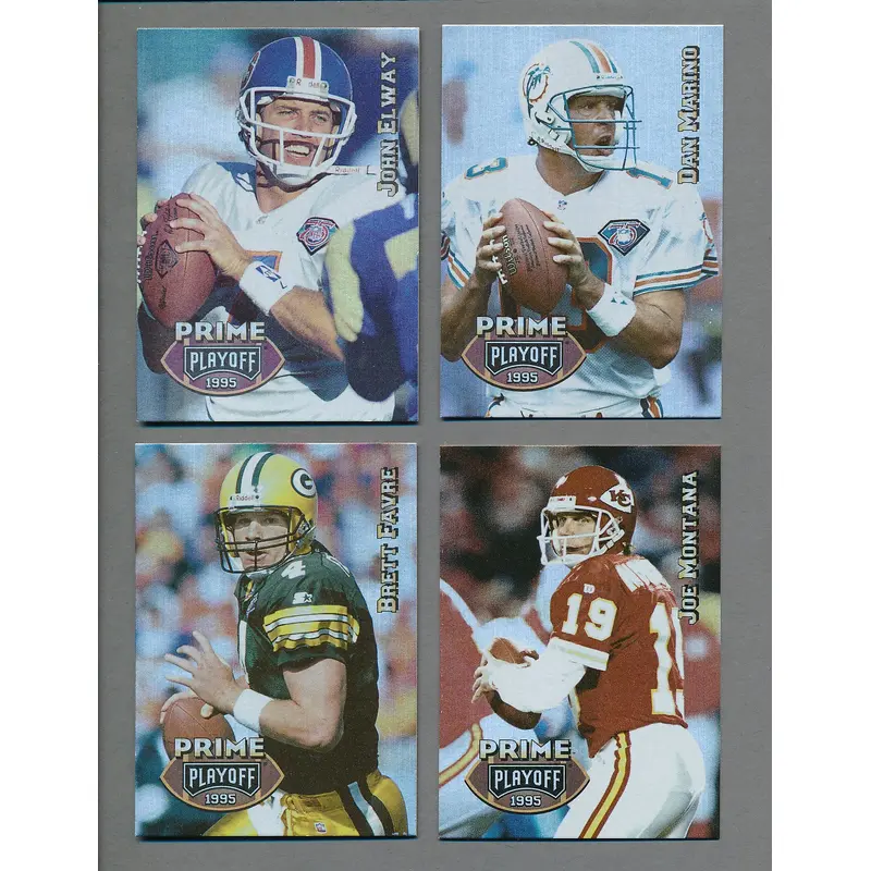 1995 Playoff Prime Football Complete Set (200) NM/MT MT