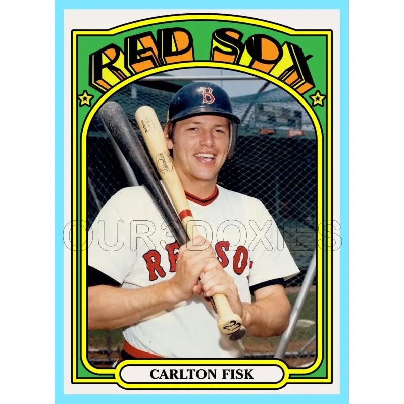 Carlton Fisk 1972 Topps Custom Card - 4740