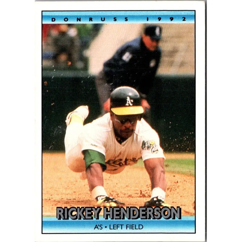 1992 Donruss Rickey Henderson #193