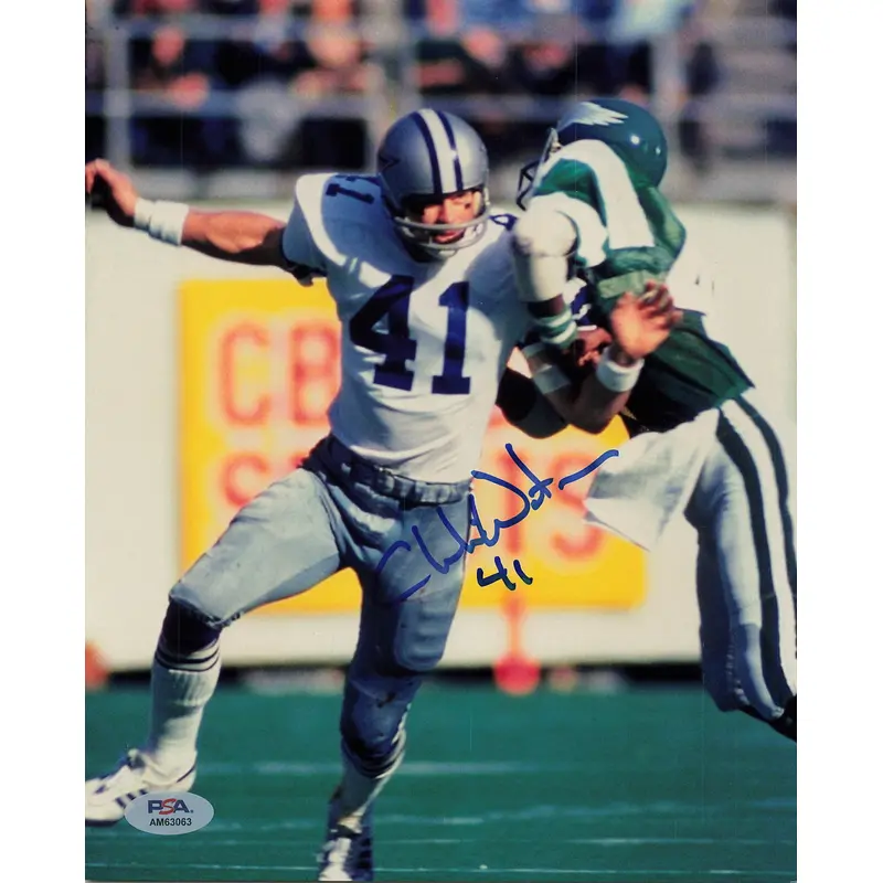 Charlie Waters Signed 8x10 Photo PSA/DNA Dallas Cowboys Autographed