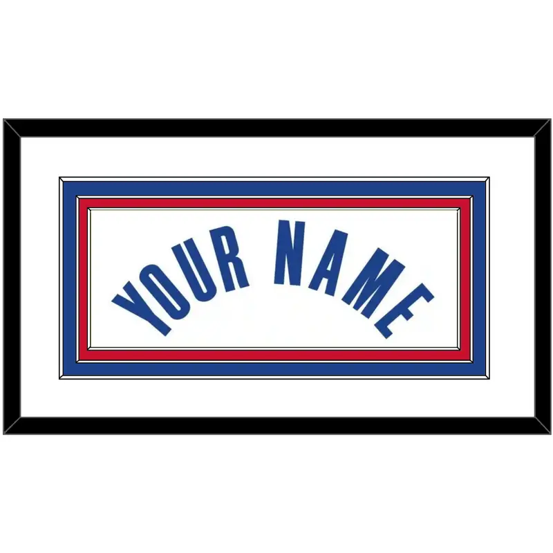Detroit Name - White Association - Triple Mat 1