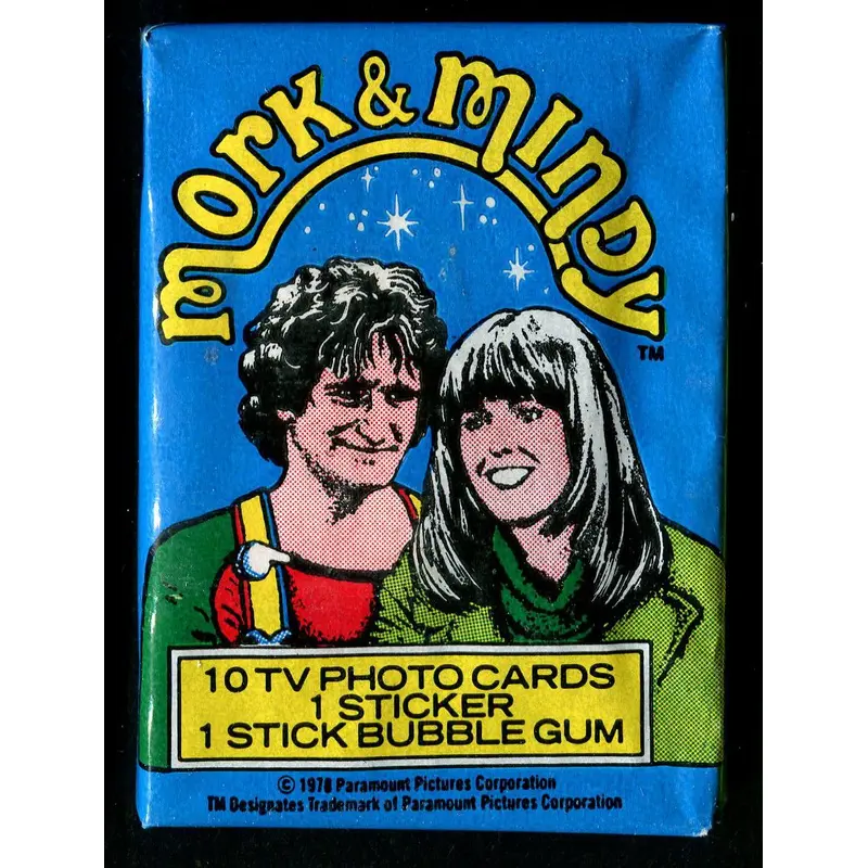 1978 Topps Mork & Mindy Unopened Wax Pack