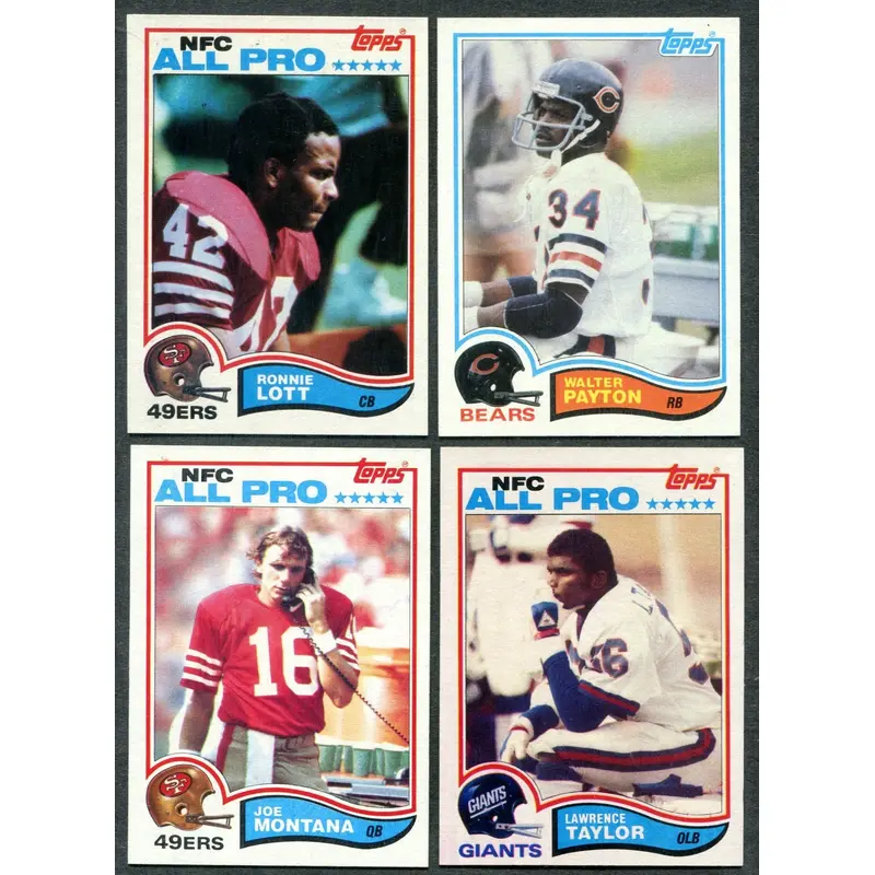 1982 Topps Football Complete Set NM NM/MT (528) (23-279)