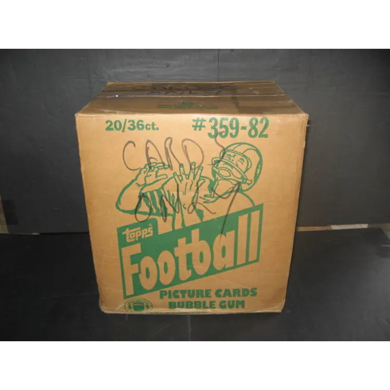 1982 Topps Football Unopened Wax Case (20 Box)