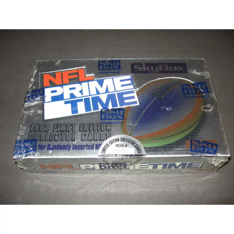 1992 Skybox NFL Primetime Football Box