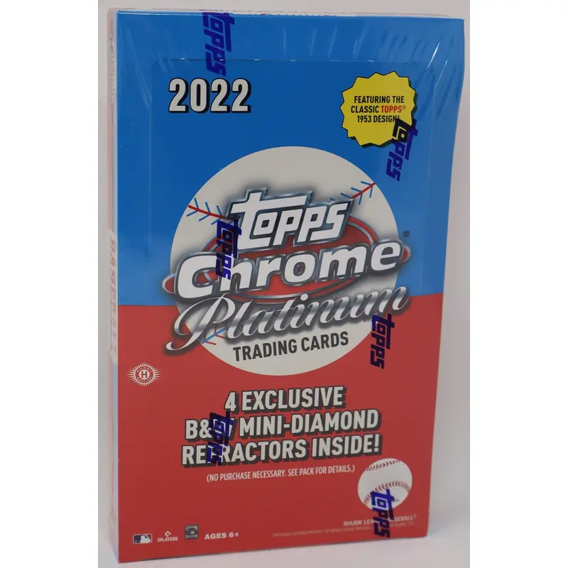 2022 Topps Chrome Platinum Anniversary Baseball Lite Box (Hobby) (16/4)