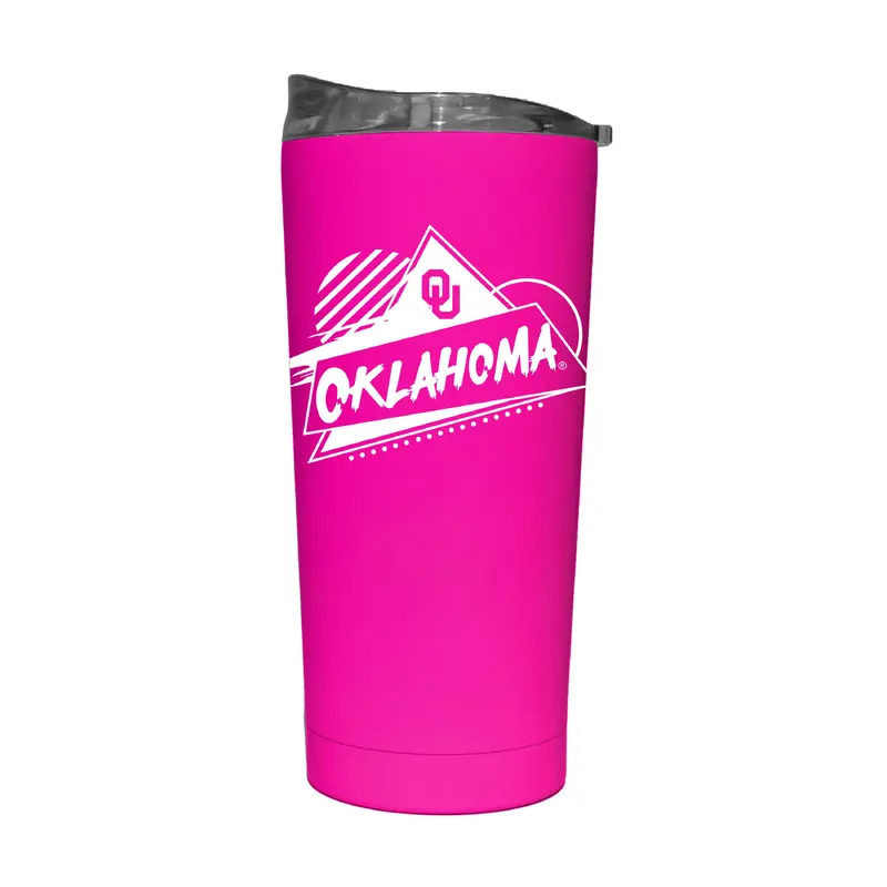 Oklahoma 20oz Electric Rad Soft Touch Tumbler