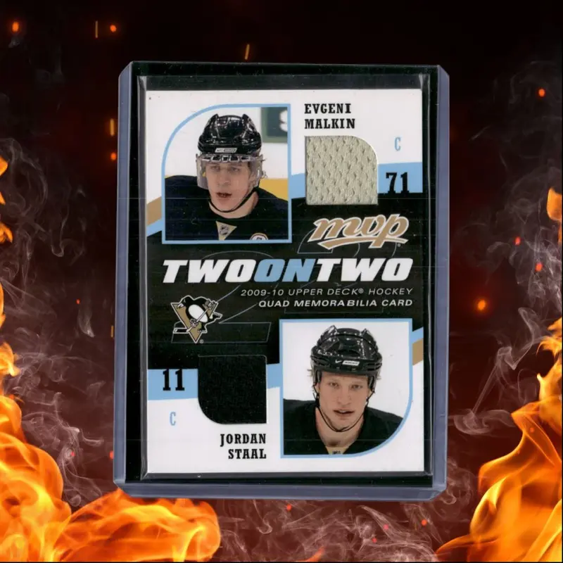 2009-10 Upper Deck MVP Richards / Carter/ Malkin / Staal Two on Two Jerseys