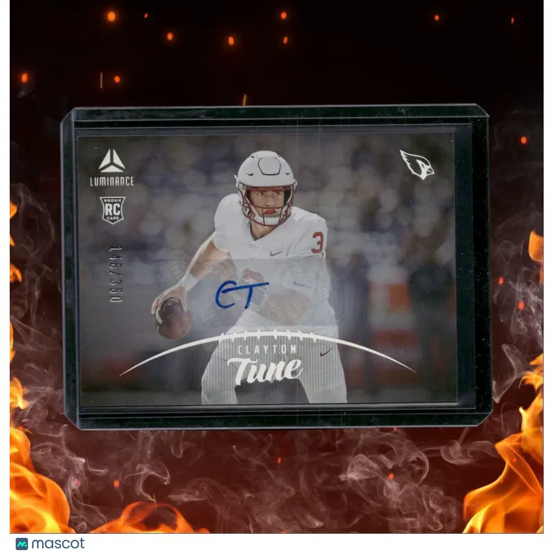 2023 Panini Luminance Clayton Tune Rookie Auto 146/350 #196