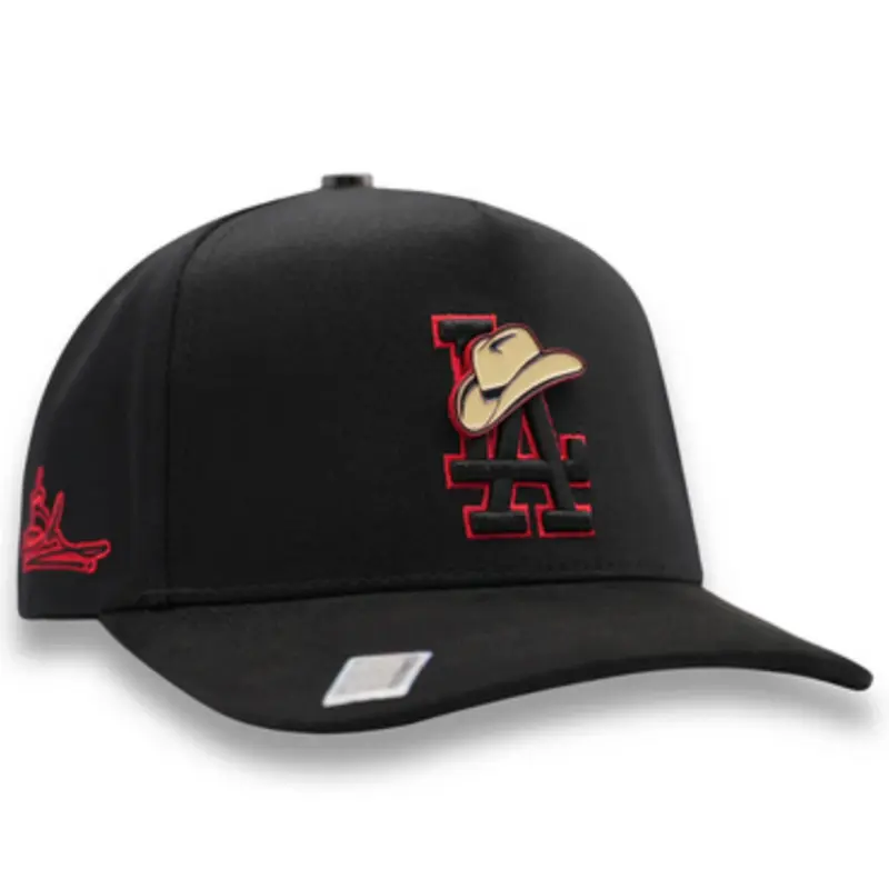 BIGG BOSS HATS MENS BLACK/RED SNAPBACK BBLASOM BLKRED