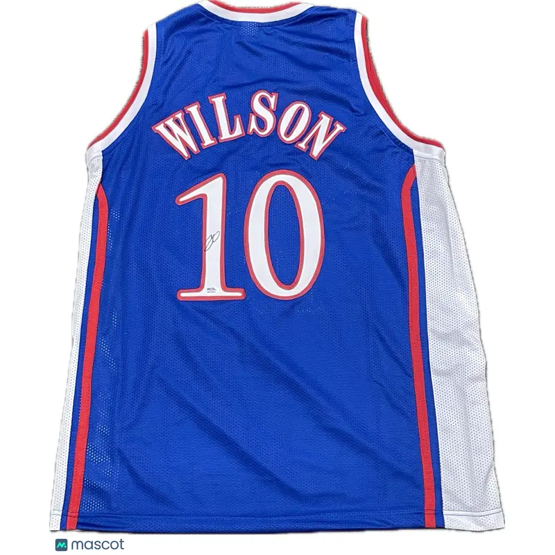 Jalen Wilson Signed Jersey PSA Kansas Jayhawks Autographed