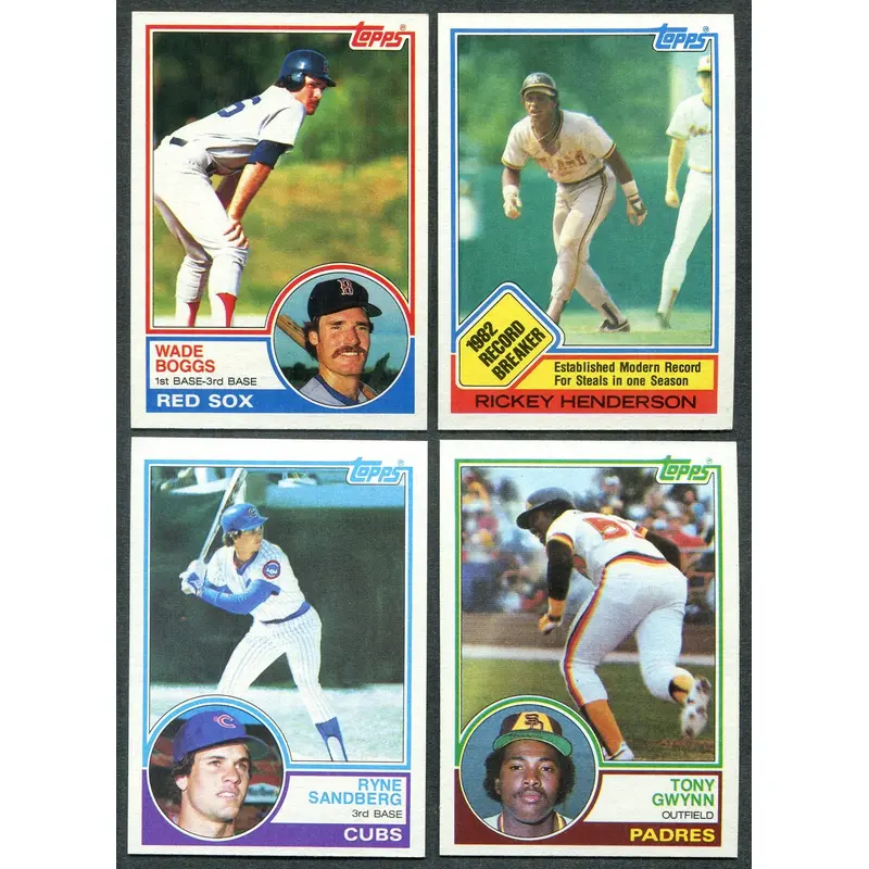 1983 Topps Baseball Complete Set EX/MT NM (792) (24-651)