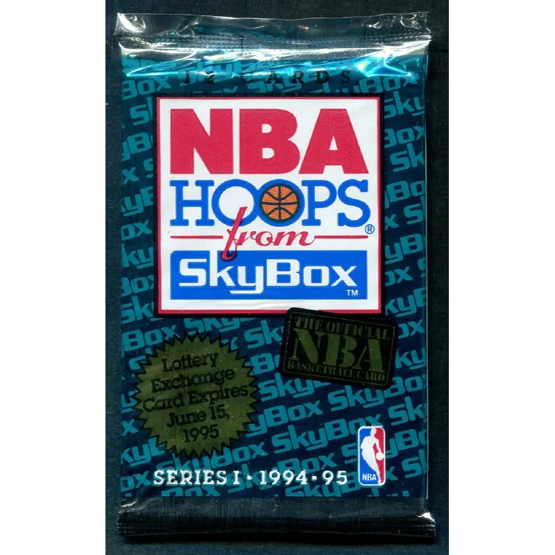 1994/95 Hoops Basketball Unopened Series 1 Pack