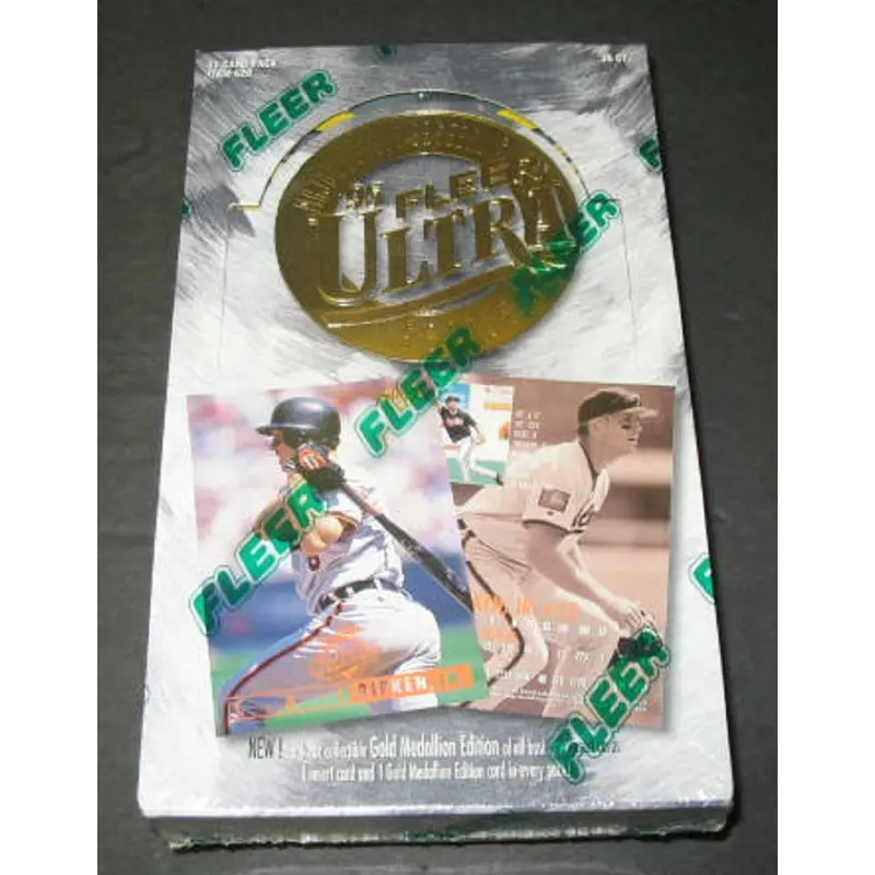 1995 Fleer Ultra Baseball Series 2 Box