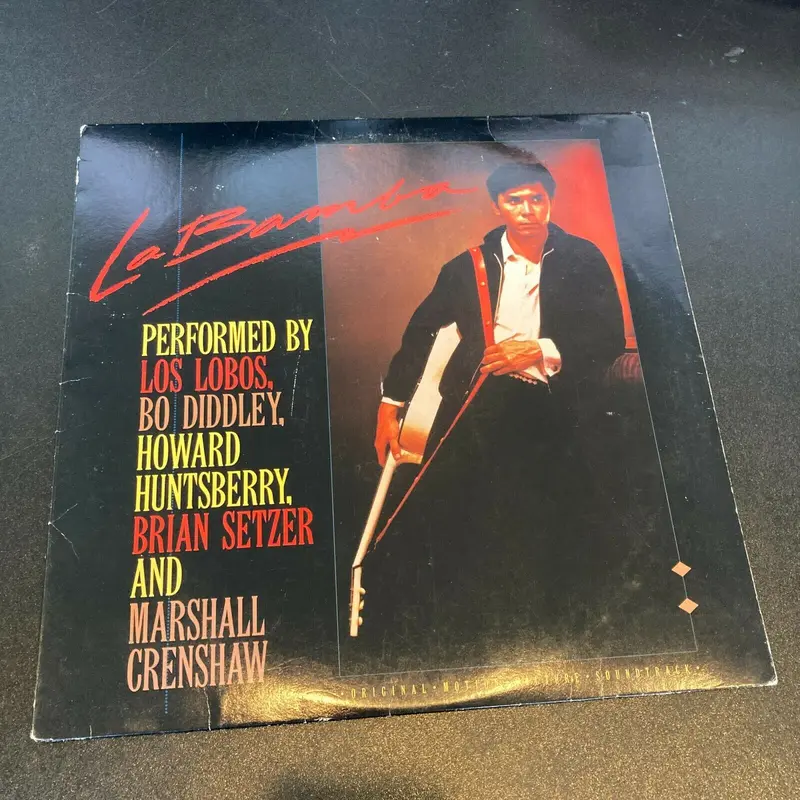 La Bamba Movie Soundtrack Signed Autographed Vintage LP Record