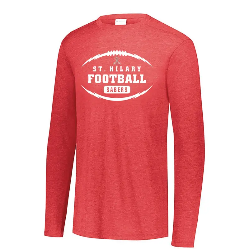 St. Hilary Football Tri-Blend Longsleeve