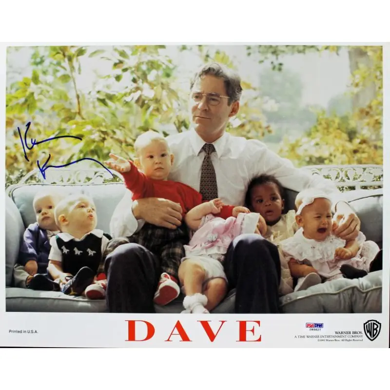 Kevin Kline Dave Signed Authentic 11X14 Photo Lobby Card PSA/DNA #I85627