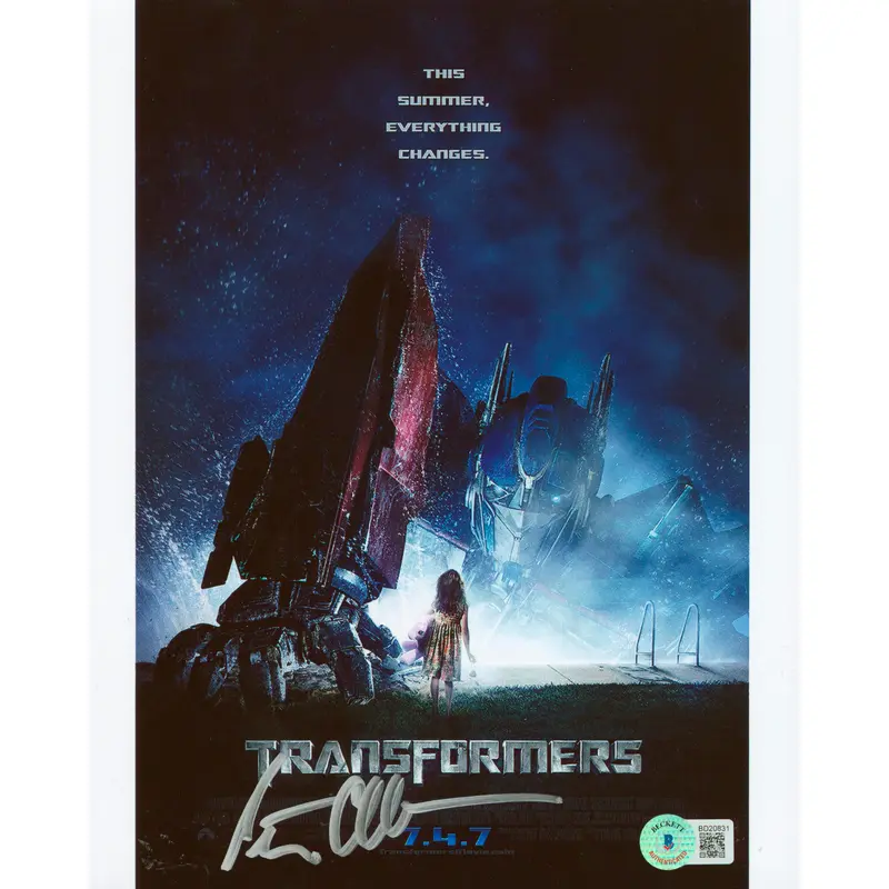 Peter Cullen Transformers Authentic Signed 8x10 Photo Autographed BAS #BD20831