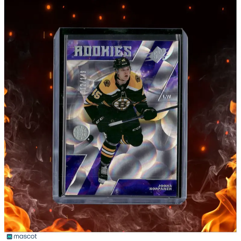 2023-24 Upper Deck SPx Joona Koppanen Parallax Purple Rookie 012/149 #174