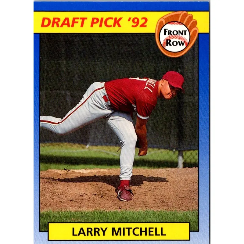 1992 Front Row Draft Picks Larry Mitchell #22