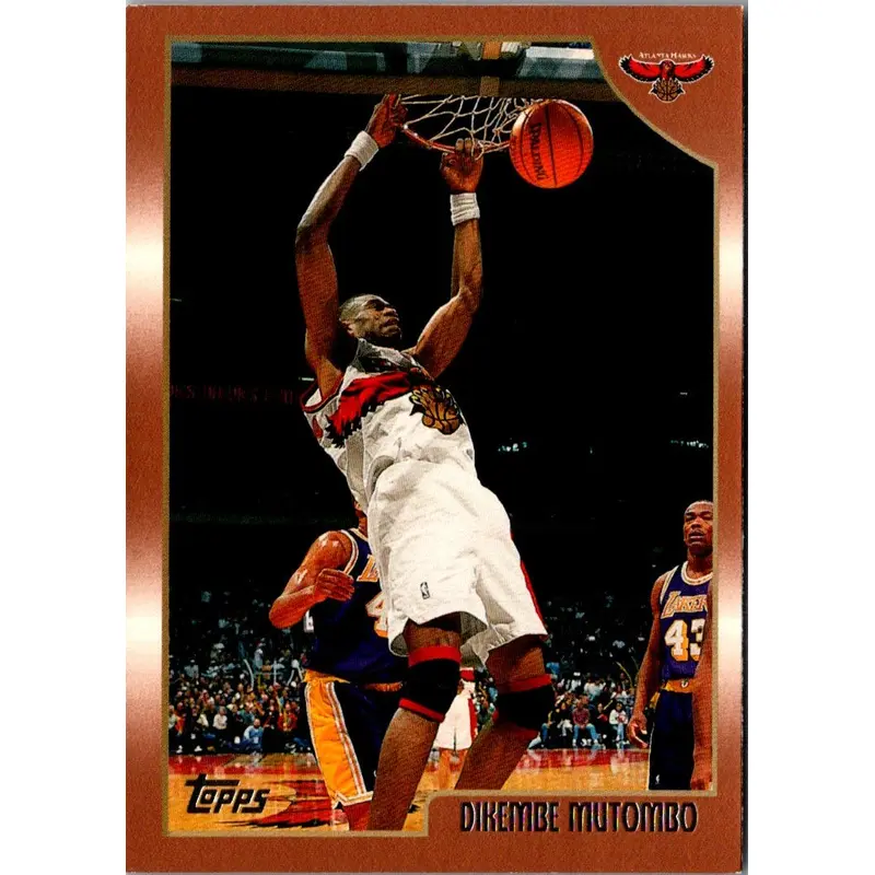 1998 Topps Dikembe Mutombo #55