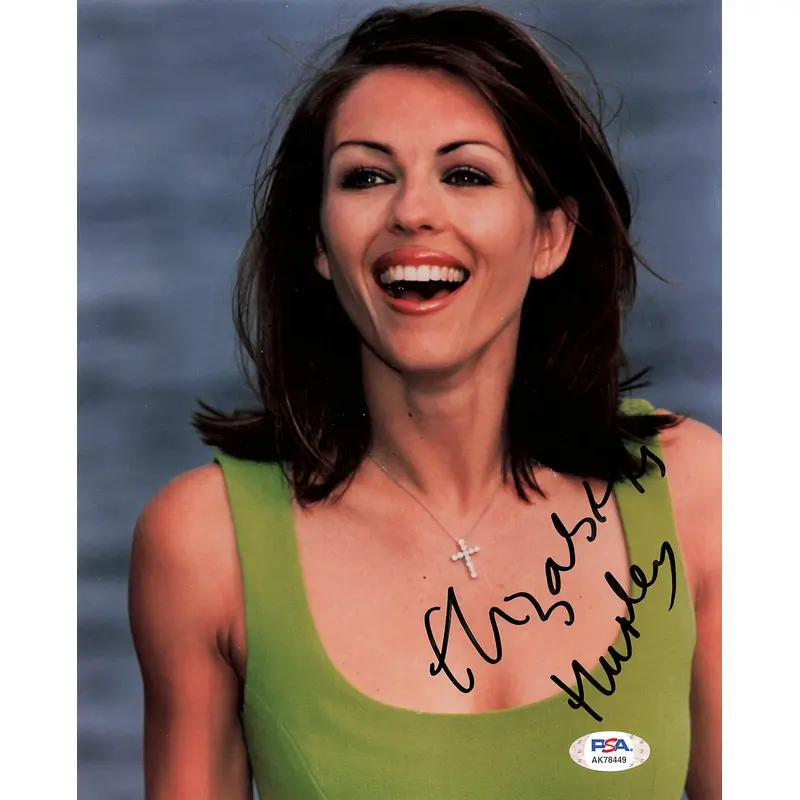 Elizabeth Hurley signed 8x10 photo PSA/DNA Autographed