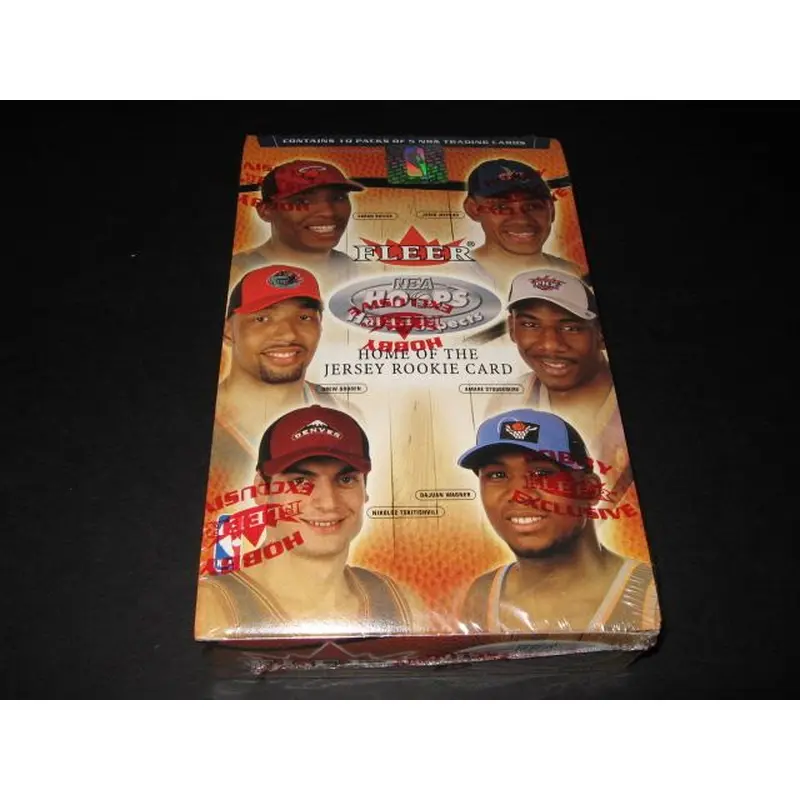 2002/03 Fleer NBA Hoops Hot Prospects Basketball Box (Blast)