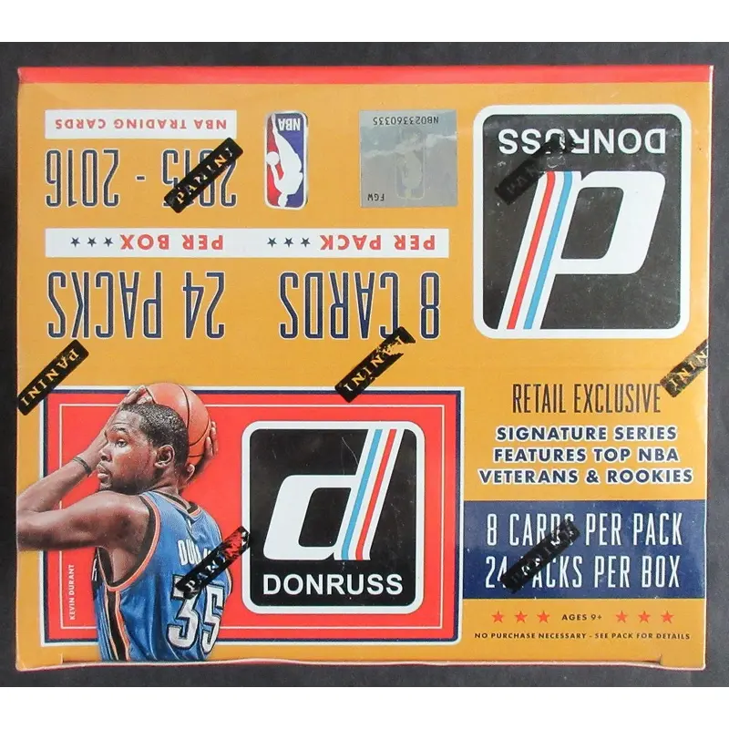2015/16 Panini Donruss Basketball Box (24/8) (Retail)