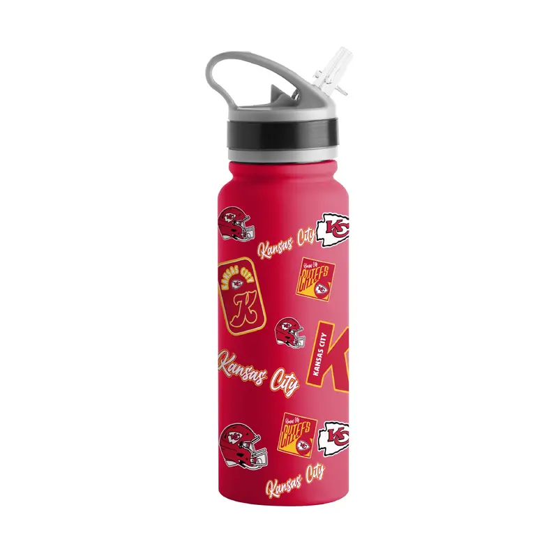 Kansas City Chiefs 25oz Dreamweave SingleWall FlipTop Bottle