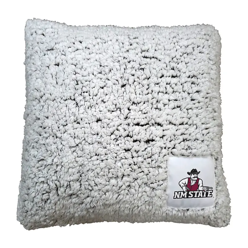 NM State Frosty Throw Pillow