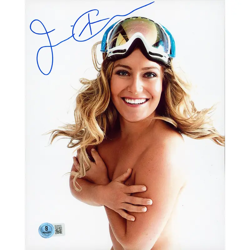 Jamie Anderson Winter Olympics Authentic Signed 8x10 Vertical Photo BAS 5