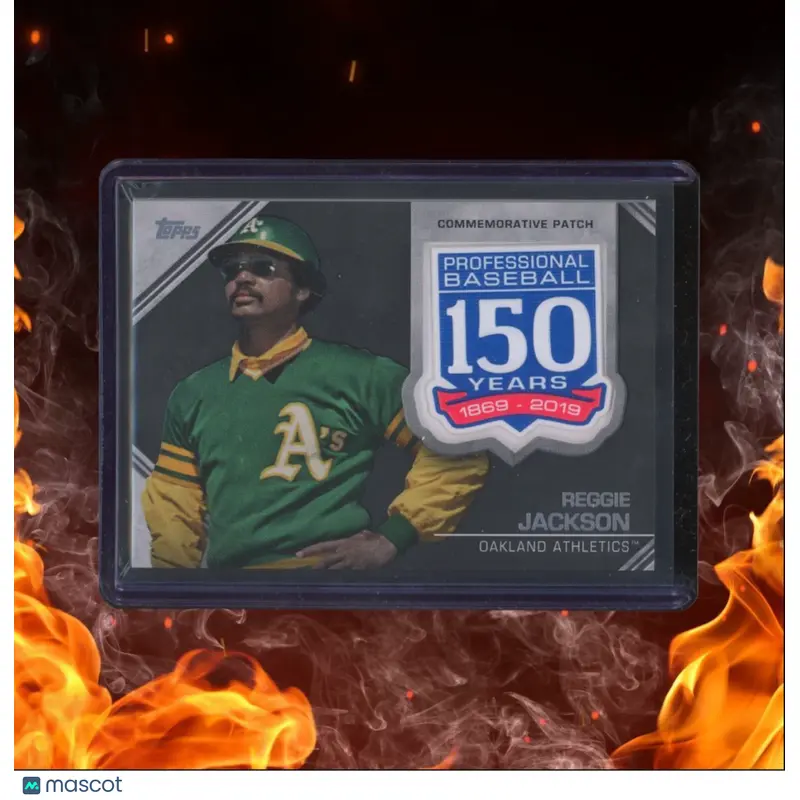 2019 Topps Reggie Jackson Commemorative Patch #AMP-RJ