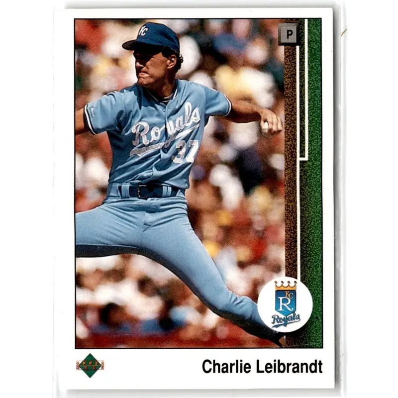 1989 Upper Deck Charlie Leibrandt #637