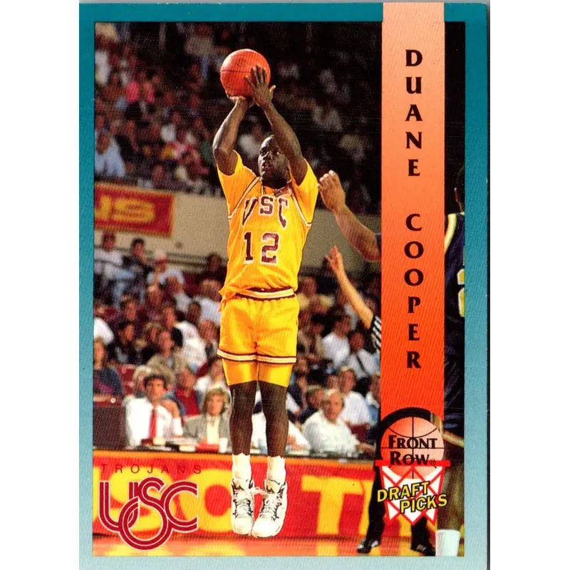 1992 Front Row Draft Picks Duane Cooper #86