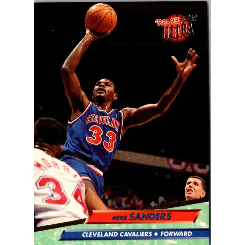 1992 Ultra Mike Sanders #39