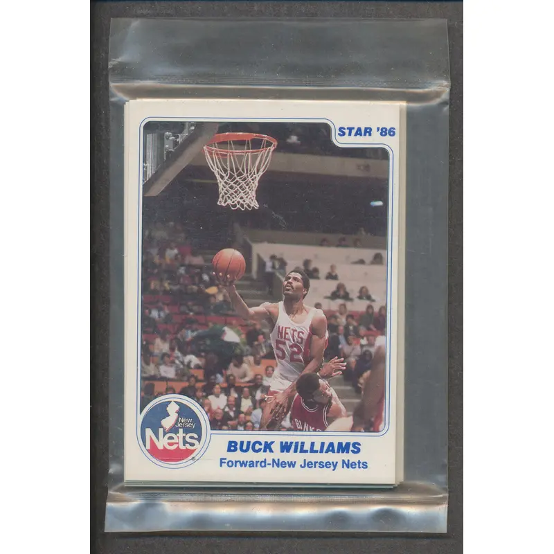 1985/86 Star Basketball Nets Complete Set (Sealed)