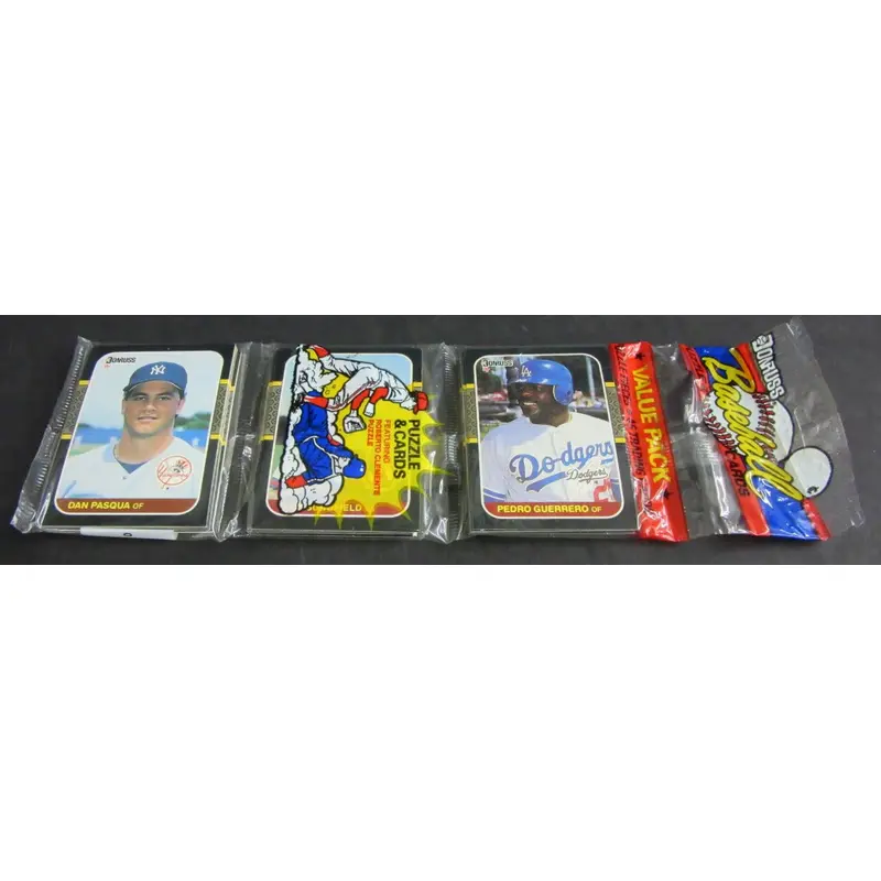 1987 Donruss Baseball Unopened Rack Pack (Authenticate)
