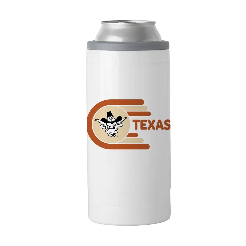 Texas 12oz Whirl Slim Can Coolie