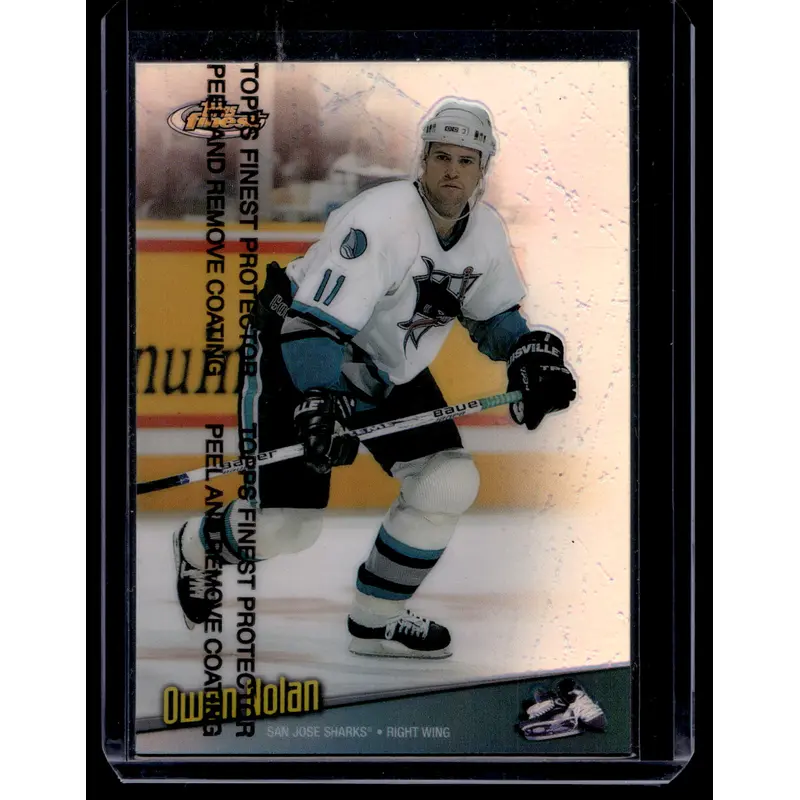 1998-99 Topps Finest - Refractor - Owen Nolan #23