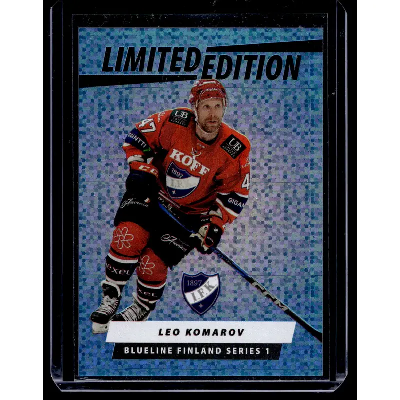 2024-25 Blueline Limited Edition Blue - Leo Komarov #LE-01
