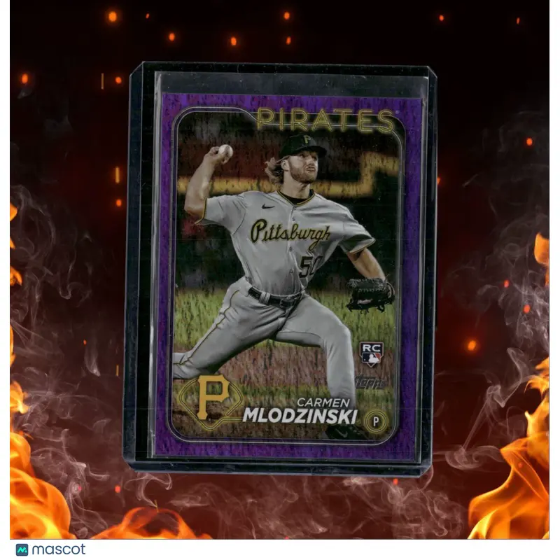 2024 Topps Carmen Mlodzinski Purple Foil Rookie 328/799 #31