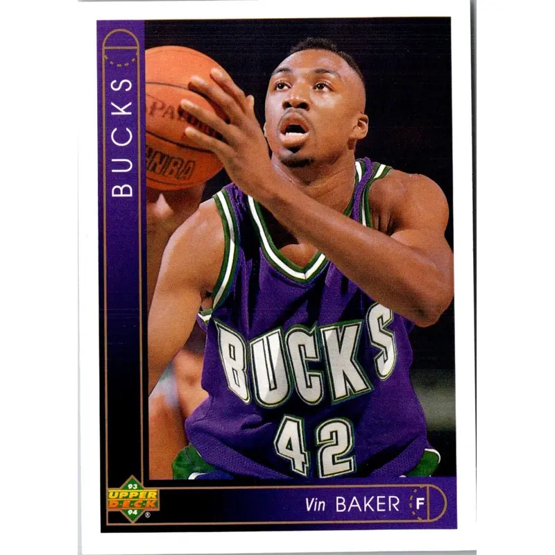1993 Upper Deck Vin Baker #330 Rookie