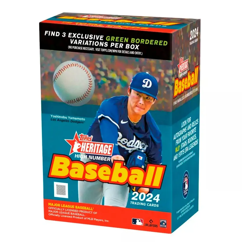 2024 Topps Heritage High Number Baseball - Blaster Box